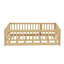 Lit de sol avec barrière de sécurité et porte Montessori-1230832103-1230832098