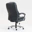 Chaise de bureau en polyuréthane à haut dossier et hauteur réglable: 9373H-PU