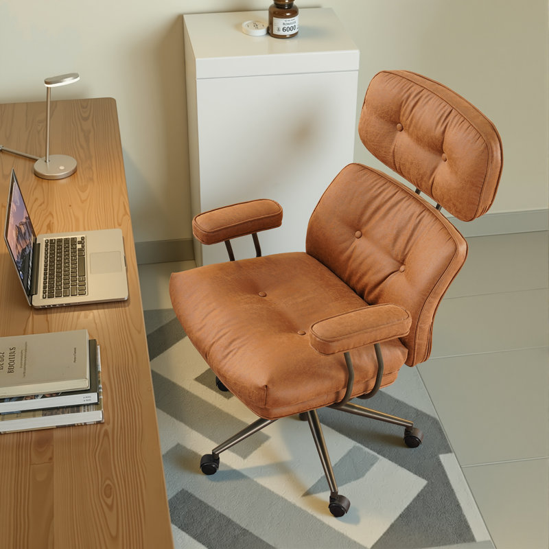 High Back Ergonomic Desk Chair, Breathable Office Chair With Lumbar Support And Rocking Function, Big And Tall Executive Pc Chair