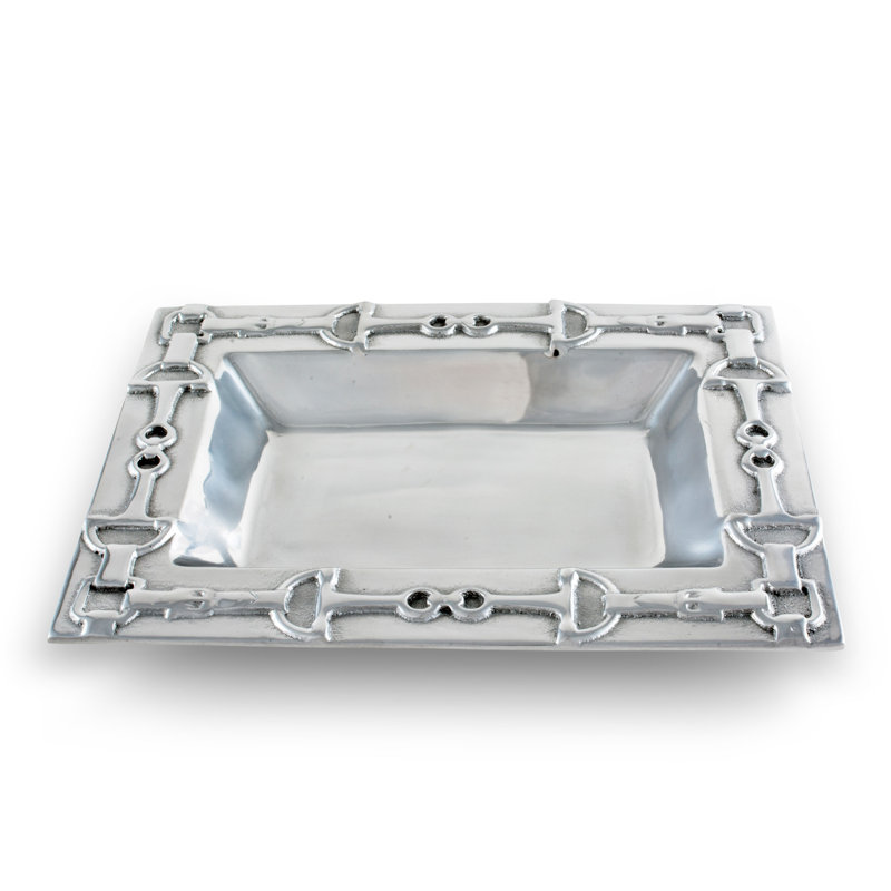 Equestrian Metal Decorative Tray