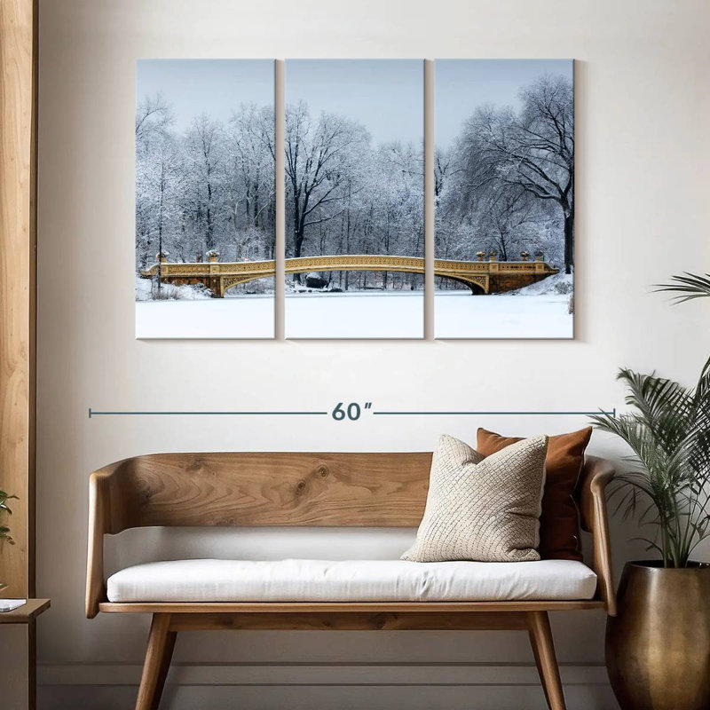 Lilie Bow Bridge, 32" H x 50" W