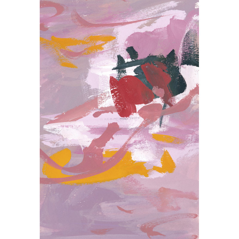 Composition 1B by Melissa Wang - Wrapped Canvas Painting, 46cm H x 30cm W x 3.8cm D