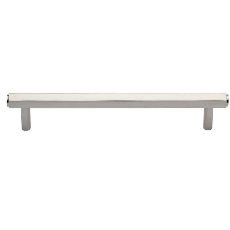 Polished Nickel 10" Modern Solid Brass Cabinet Bar Pull