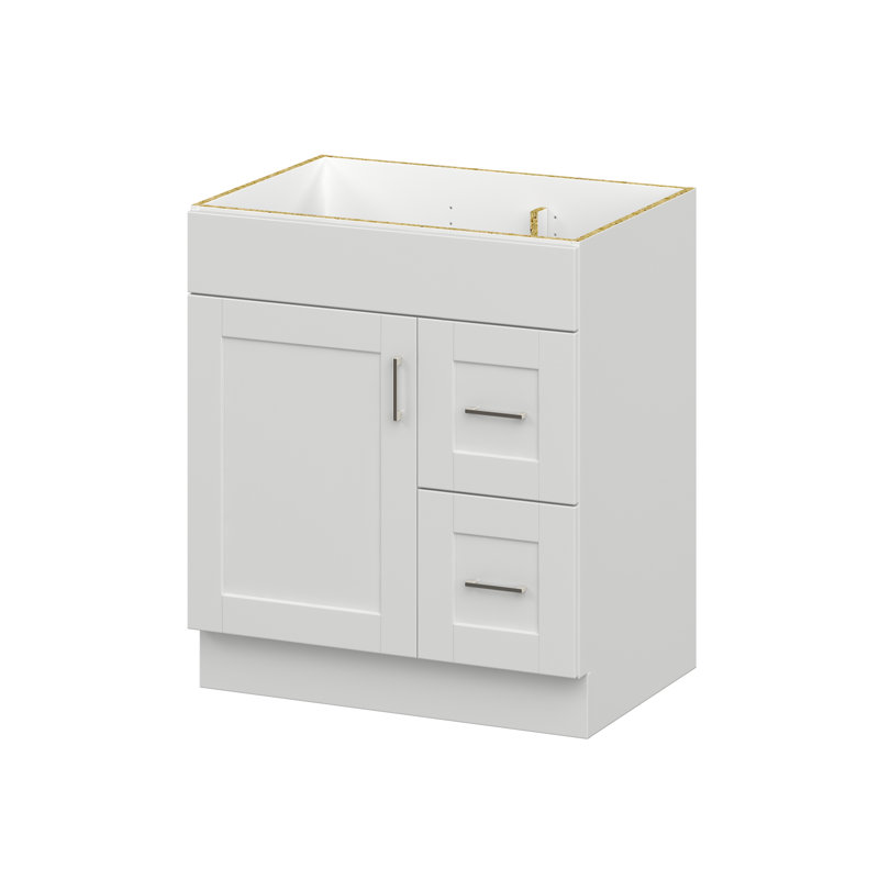 Base de meuble-lavabo MagickWoods Hudson, Blanc perle