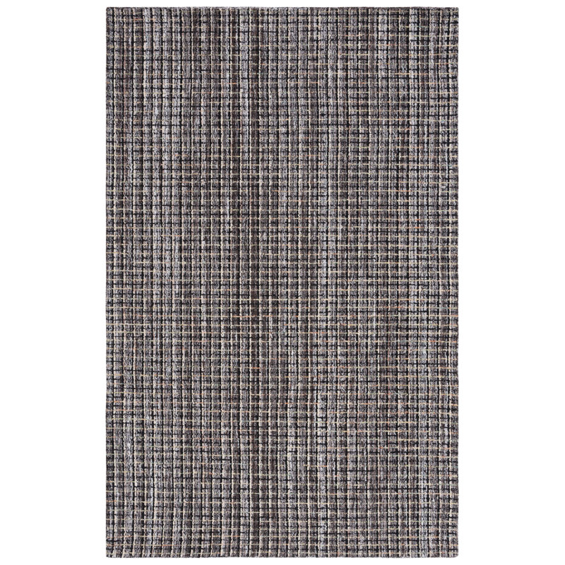 Tapis rayé en laine / coton Natko, Rectangle 5 pi x 8 pi