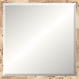 Blonde Burl Mirror