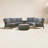 3 Piece Sectional Seating Group with Cushions