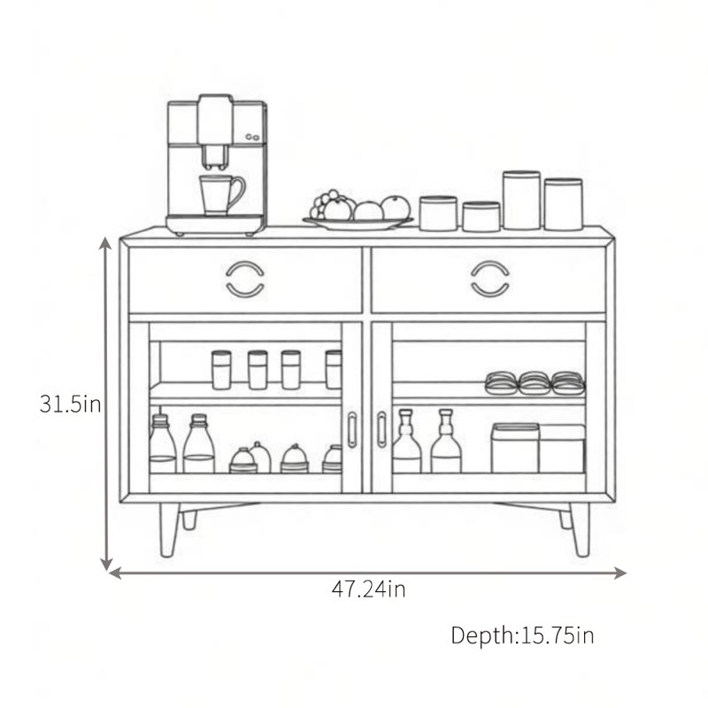 Home Kitchen Sideboard