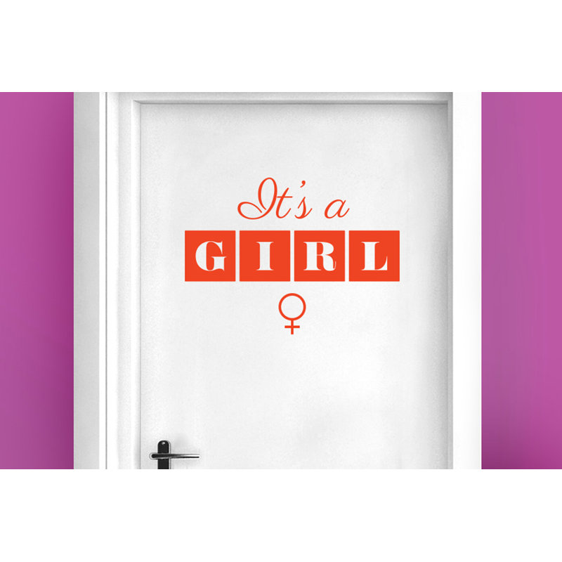 Wall Decal, Orange