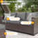 Sofa Seating Group with Storage and Ottomans