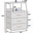 Yasleen 16.1'' W Metal Nightstand
