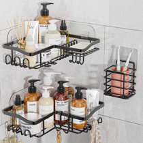 How can i remove easily coraje shower caddy adhesive replacement 5