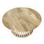 Crowell Solid Wood Pedestal Coffee Table-688782002-753912308