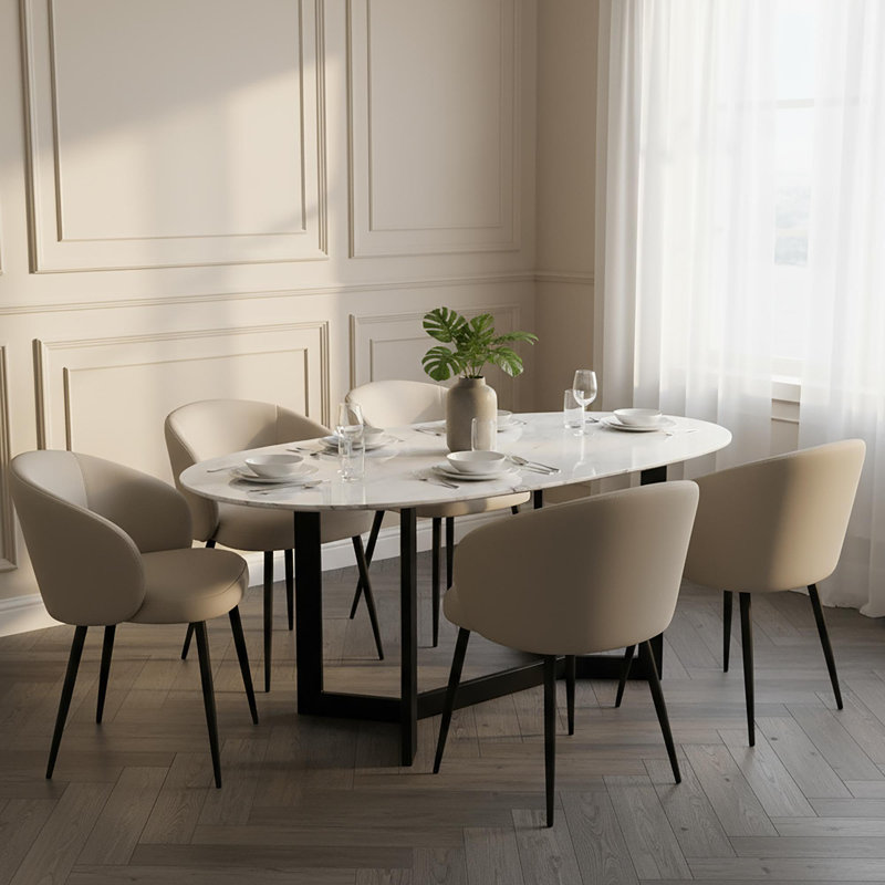 Chaise d'appoint Looma, Gris Pierre