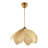 Elegant Cream and Gold Chandelier, 32 - 70 in Height | Plastic Body, Ø9 x 2.8 in Base Plate, Ø9.1 x 9.1 in Cap | E27 Socket, Max 40W, IP20 | Stylish Lighting for Home Decor & Dining Room, Bulb Not Included-1334196890-1334196891