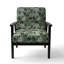 Fauteuil rembourré d'appoint tropical D-237066088