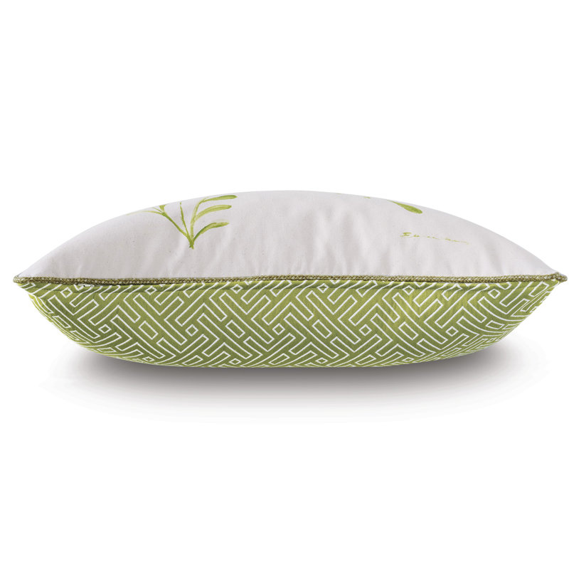 Monogram Lumbar Pillow Cover & Insert