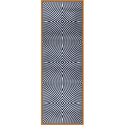 Metallic Diversity 2' Framed Graphic Art Print