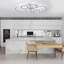 Elora 76cm LED Dimmable Reversible Flush Mount Ceiling Fan with Lights and Remote-1085401190