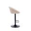 Tabouret de bar pivotant à hauteur réglable-1524250435