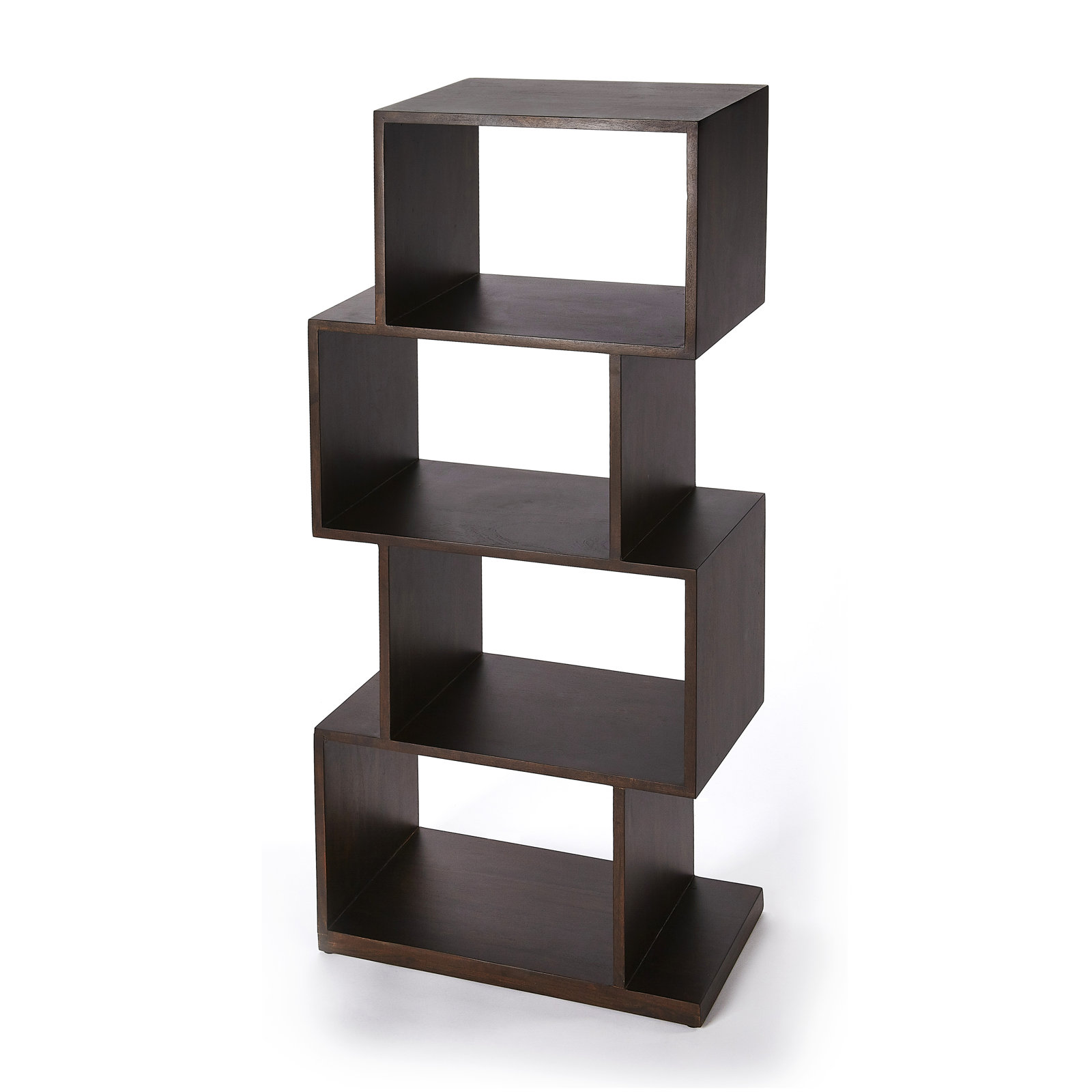 22" Mango Bookcase, Dark Brown