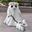Figurine d'Halloween fantôme effrayant qui marche pour la maison