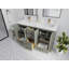 Ensemble de meuble-lavabo double 60 po Esin-78618849-89875217