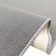 Custom Size Anti Slip Low Profile Plain Gray Rug
