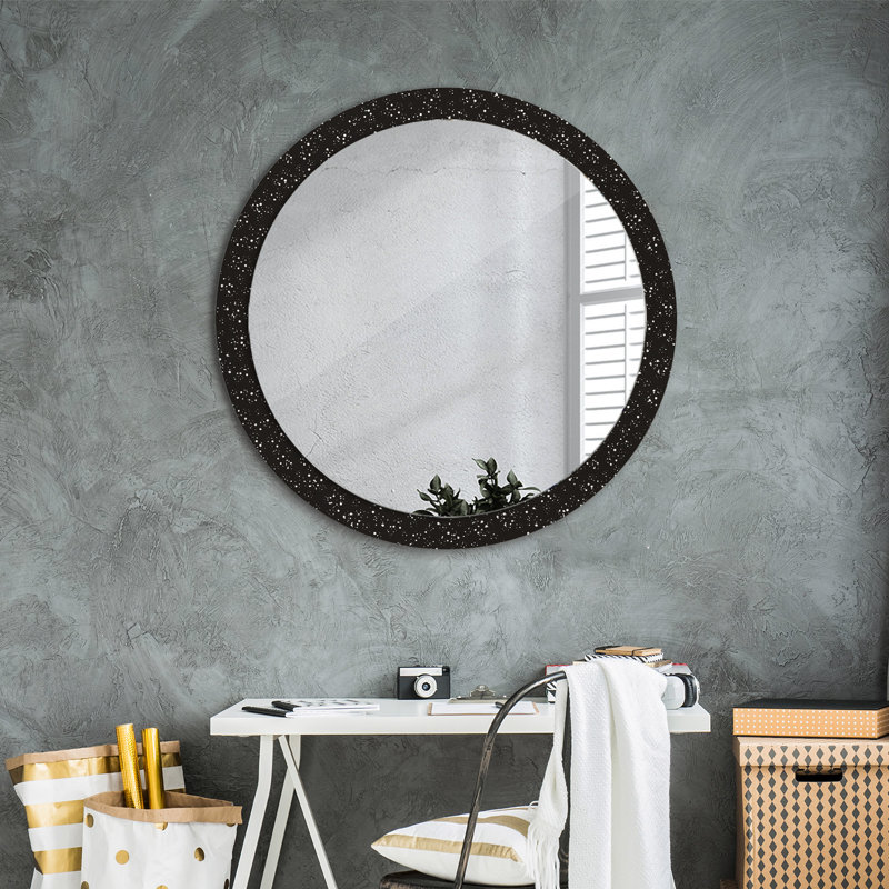 Huldar Glass Flat Wall Mirror