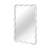 20"x30" Wavy Rectangle Solid Wood Frame Decorative Mirror-414039315