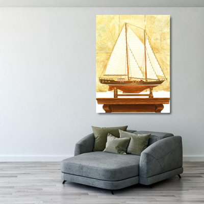 Yacht et carte antique II