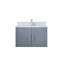 Ensemble de meuble-lavabo mural simple 30 po Geneva-112899133-87285979