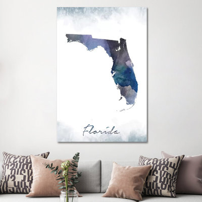 «South Carolina State Bluish», reproduction sur toile tendue