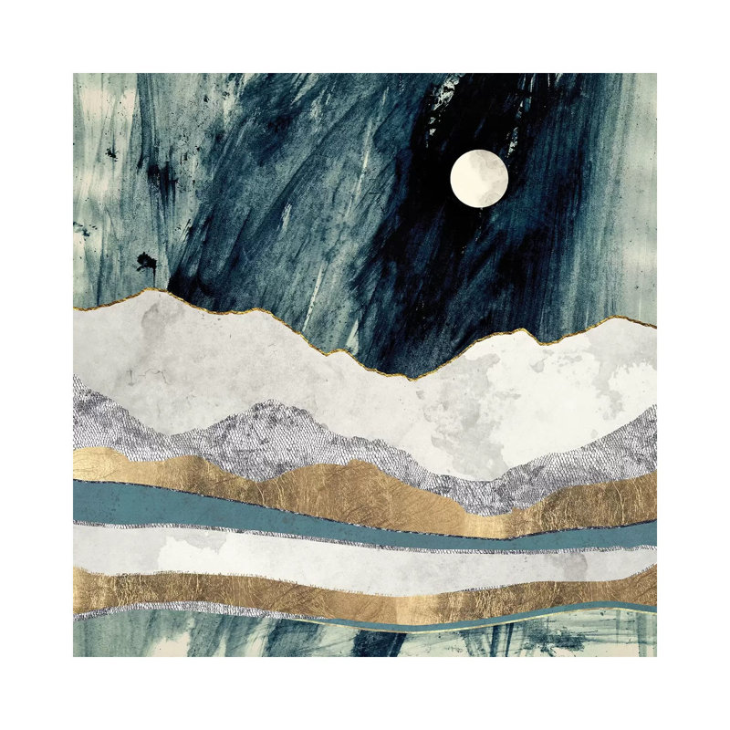 «Bold Sky», reproduction d'art, Aucun mat, H 37 po x l 37 po x P 1,5 po, Toile tendue