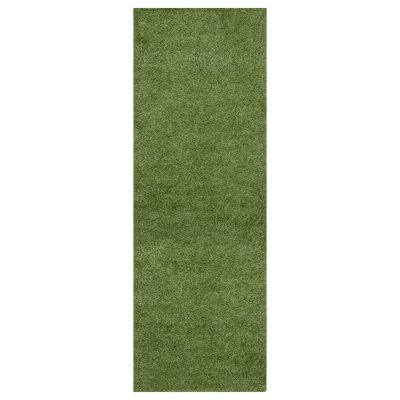 Evergreen Natural 2 ft. 7 in. x 45 ft. Indoor/Outdoor Realistic Turf Artificial Grass Extra-Long Runner – Patio, Events