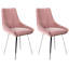Anaias Velvet Upholstered Side Chair-884955200