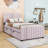Twin Upholstered Platform Bed with Trundle-1178096155