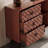 Middle-aged checkered sideboard