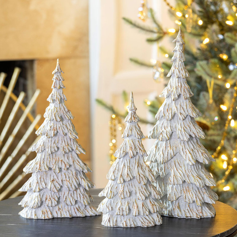 Arbre de table Joyeux Noel, H 14 po x l 7,5 po x P 4,5 po