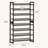 32-40 Pair Stackable Shoe Rack, with Adjustable Flat or Angled Shelves-823516378