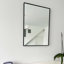 Amos Rectangular Metal Wall Mirror