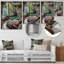 «Beach Cabin In Cave In Tropical Paradise», reproduction d'art mural plage et océan-106088931-106088932
