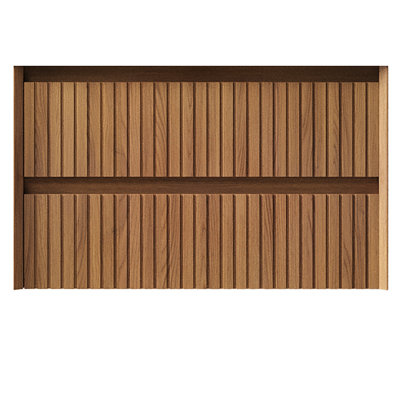 Meuble de 76 cm avec 2 tiroirs, chêne brun, sans bonde de robinet de lavabo sur comptoir, préassemblé, panneau de tiroir en bois massif, meuble en contreplaqué, glissières à extension complète, 73,3 cm de profondeur, 50,2 cm de largeur, 43,8 cm de hauteur, chêne.