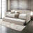 Fog Fabric Daybed W/Trundle (Twin)