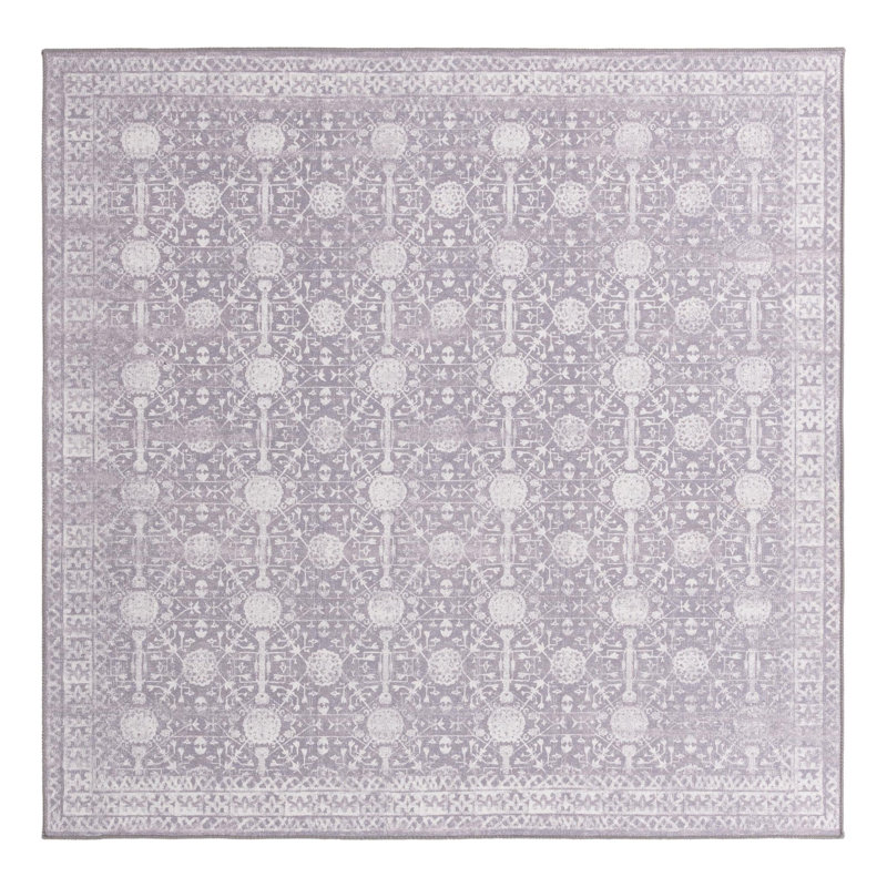 Baristo Chenille Indoor Rug, Square 7'6"