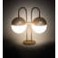 Bola Deux 21" Gold Arched Table Lamp
