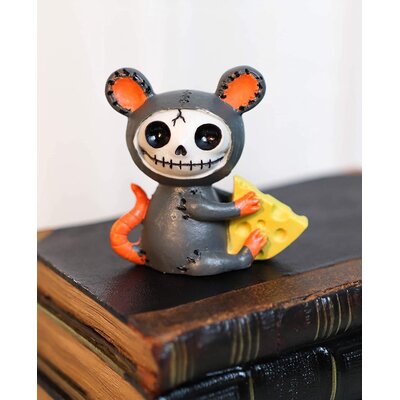 Muenster Mouse Rat Mice with Giant Cheese Skeleton Monster Figurine -  Trinx, 2331C9555E76440795BE5841B8824D1E