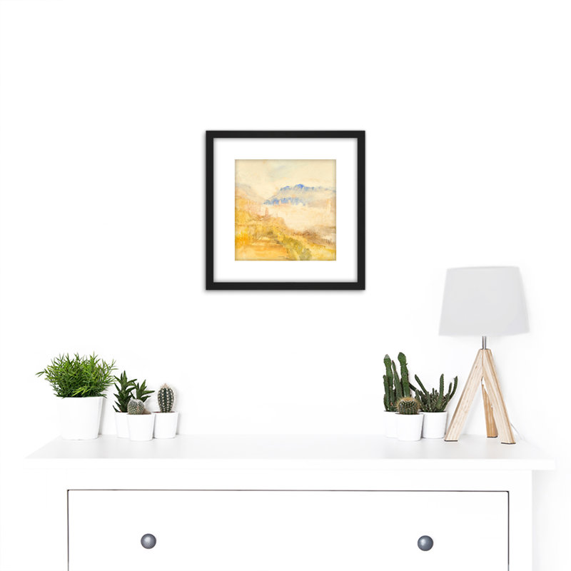 Turner Ivrea by Joseph Mallord William Turner - Single Picture Frame Painting