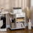 Mobile Printer Stand, Rolling File Cabinet Cart With Wheels, Adjustable Shelf, Drawer And CPU Stand, White
