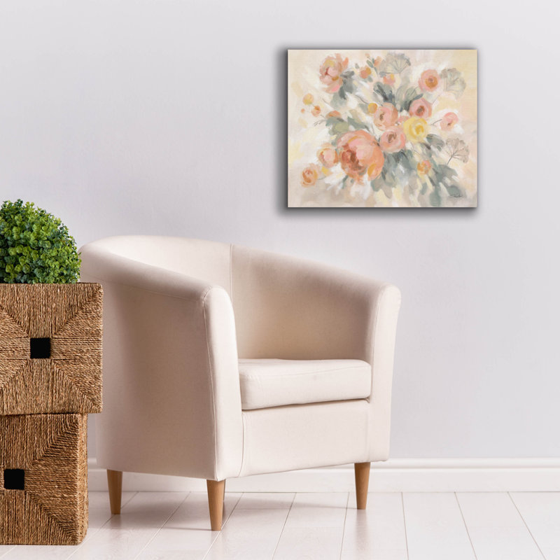 Toile épique Graffiti «Countryside Bloom» par Silvia Vassileva, 24 po x 20 po